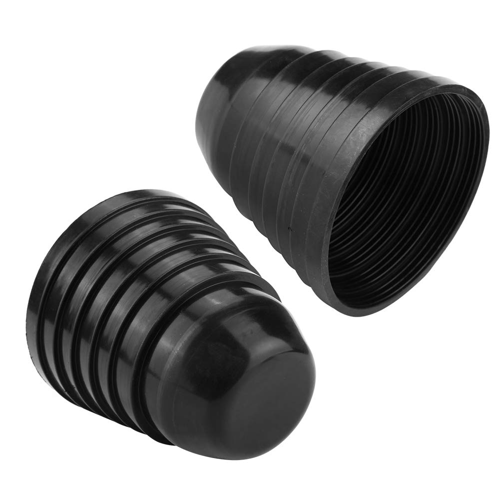 KIMISS Coperture Antipolvere per Fari Auto, 95 Mm 3,74 Pollici Tappo Parapolvere per Auto Universale in Gomma Impermeabile Antipolvere Regolabile per Kit di Conversione LED (Confezione da 2)