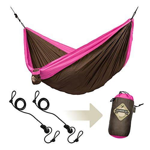 LA SIESTA Colibri Fuchsia - Amaca da viaggio