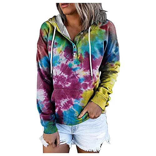 Womens Fall Clothes, Color Block Oversized Sexy Lightweight Kawaii Sweatshirts Anime Zip Up Hoodie Women Sweaters Flannel y2k Crewneck Sweatshirts for Women Green