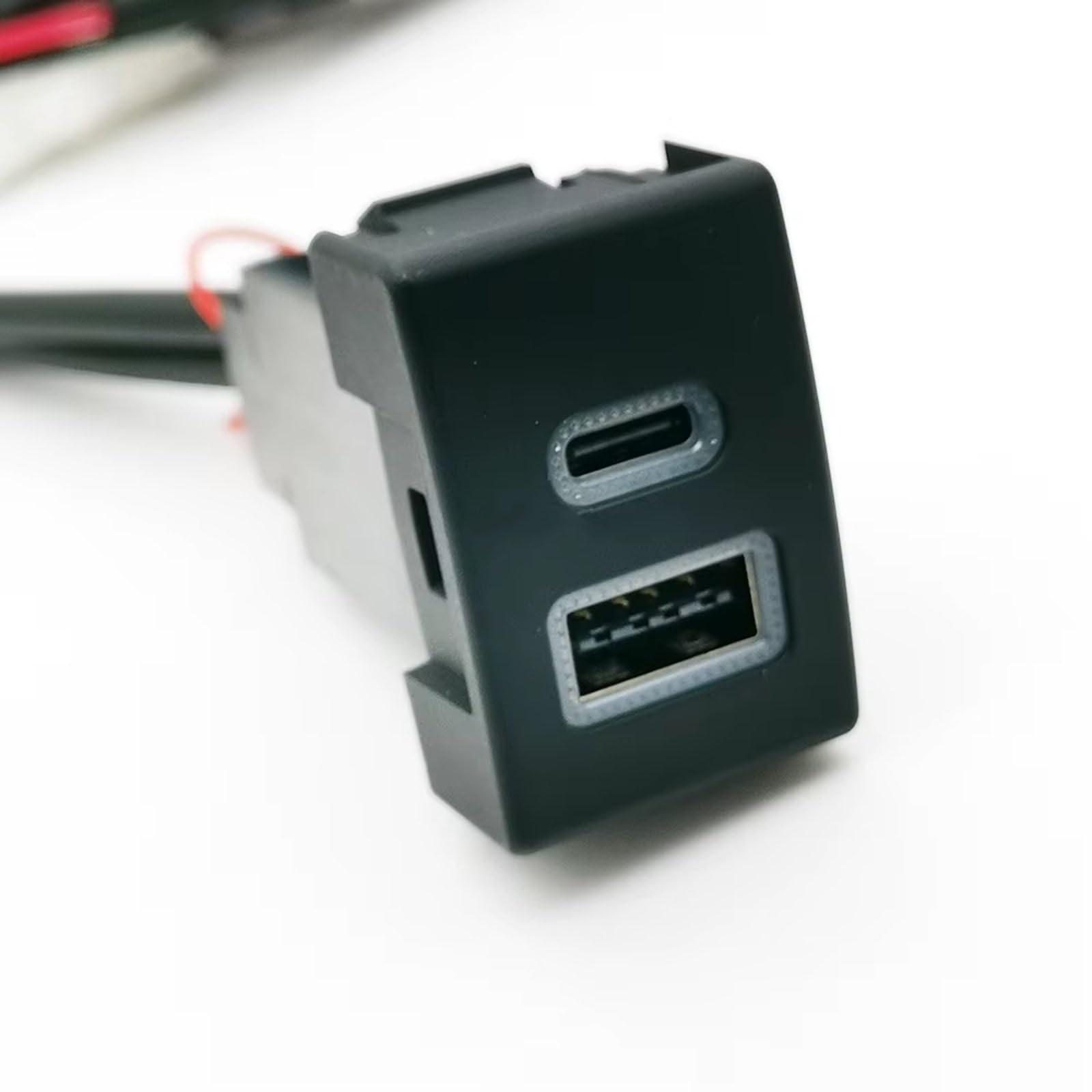 Console Presa USB Compatibile Con Suzuki Per Jimny 2007-2015 Auto Dual C PD Porte QC3.0 Posizione Del Foro Destro Presa 12V Adattatore Presa USB
