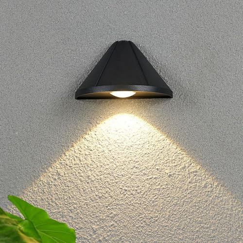 WLBHWL 5W LED Apliques De Pared Externos para Exteriores/Interiores Luz Accesorio Impermeable Puerta Puerta Escalera Lámpara De Montaje En Superficie Letrero De Puerta Exterior Luces De Porche