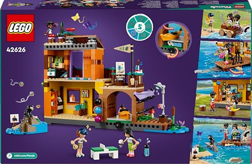 Friends Campo Avventura - Sport Acquatici, Giochi di Ruolo Educativi per Bambine e Bambini da 7 Anni con Molo e Campeggio Giocattolo da Costruire, Accessori e 3 Personaggi, Idea Regalo 42626 - Lego - Immagine 10