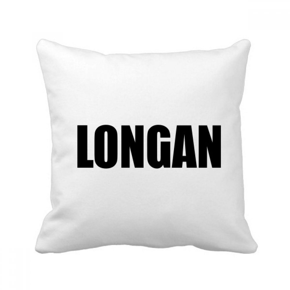 Coussin longane DIYthinker de forme carrée et décoratif pour le canapé de salon 40 x 40cm