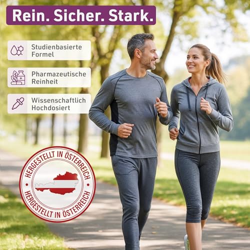 FREUDENSPRUNG natürliche Gelenkkapseln für Beweglichkeit, gesunde Knochen, Gelenke & Knorpel, 120 Gelenk Komplex Kapseln mit Glucosamin, Kollagen, Mangan, Kurkuma, Weihrauch, Vitamin D uvm.