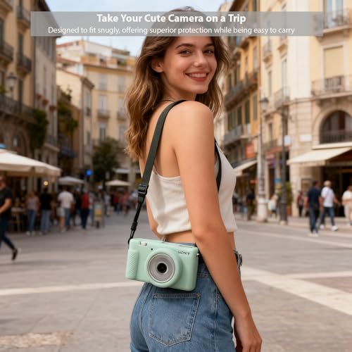 Funda para Sony ZV-1F y ZV-1 II, silicona protectora ligera miniatura 2