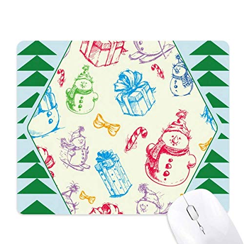 Tapis de souris green pine tree pour créer une ambiance de Noël au bureau
