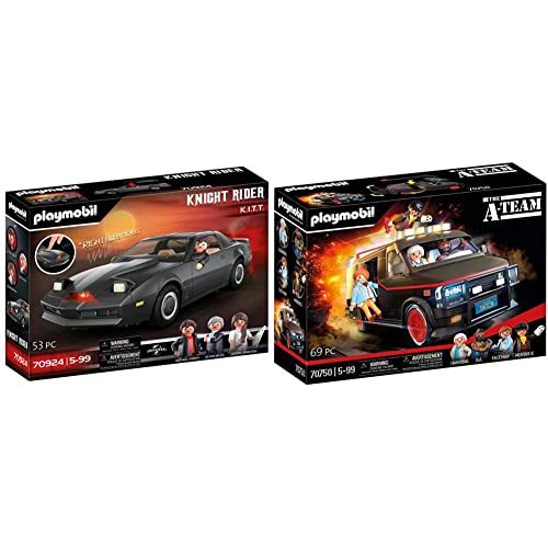 PLAYMOBIL 70924 Knight Rider - K.I.T.T., Mit original Licht und Sound &...