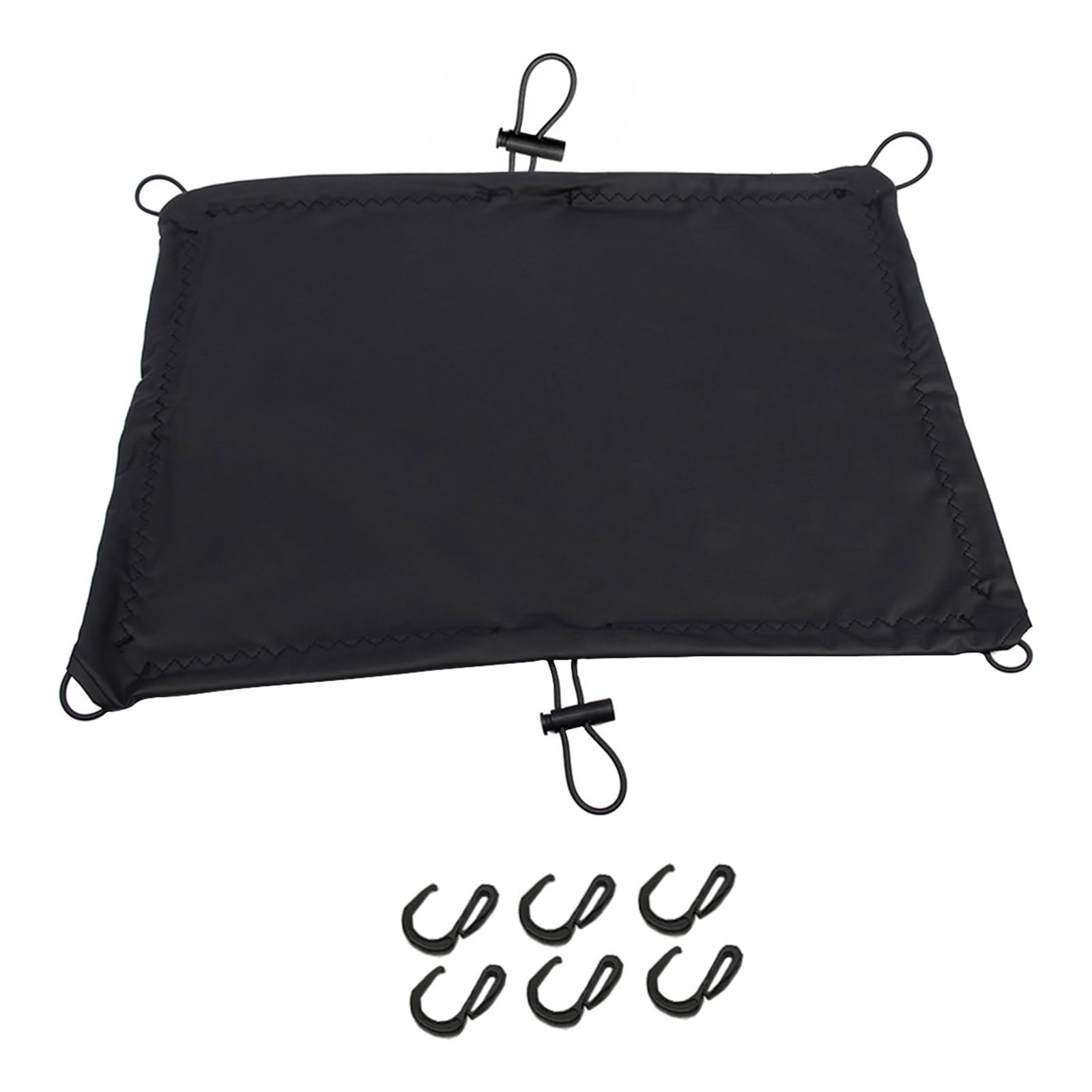 YROHGKPN Elastic Motorcycle Luggage Cover Replacement Cargo Net with Hooks