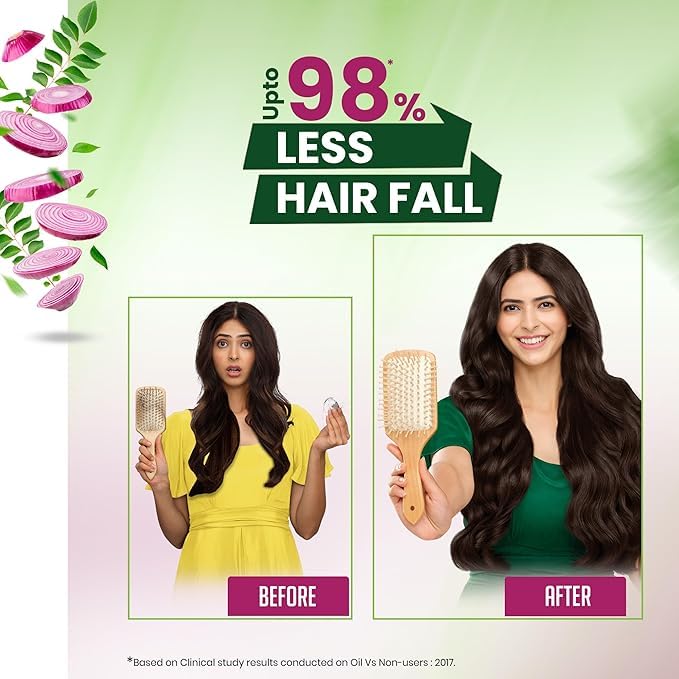 Image of Kesh King Onion Oil With Curry Leaves Reduces Hair Fall 100ml