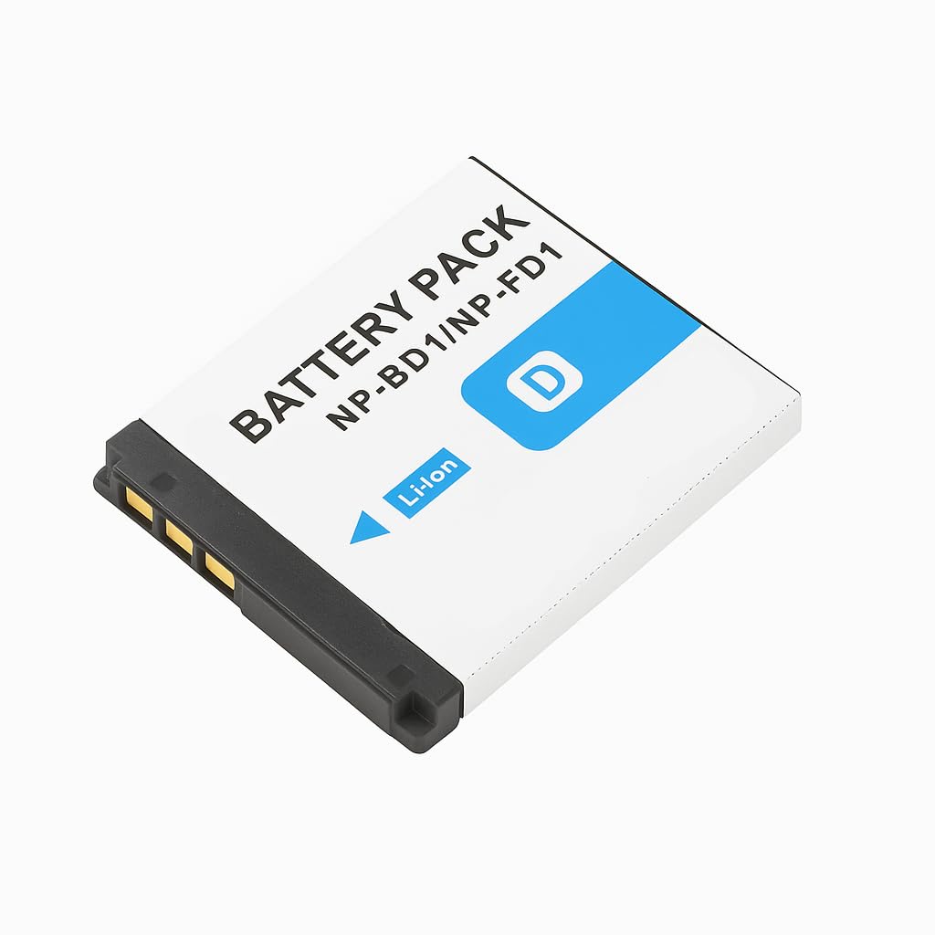 Battery for Sony Cyber-shot DSC-T2, DSC-T200, DSC-T300, DSC-T500