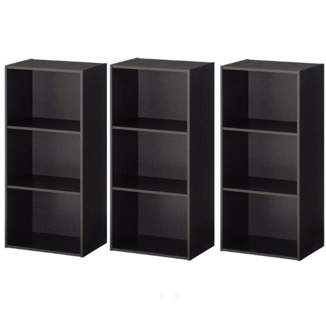 Amazon｜カラーボックス 収納ボックス 3段 アッシュ 3個セット