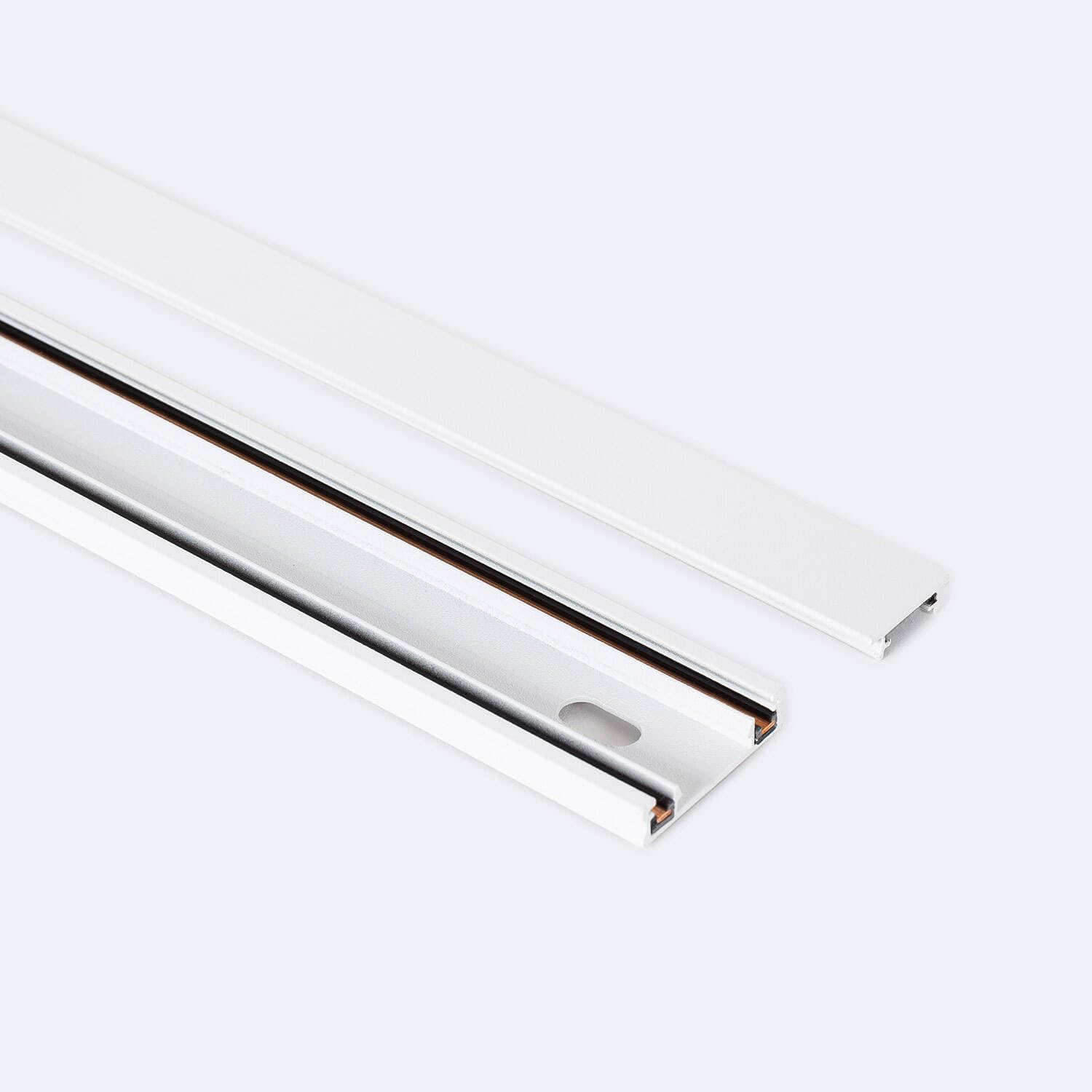 LEDKIA LIGHTING Carril Magnético 25mm SuperSlim Superficie 48V 2m Blanco/Blanco
