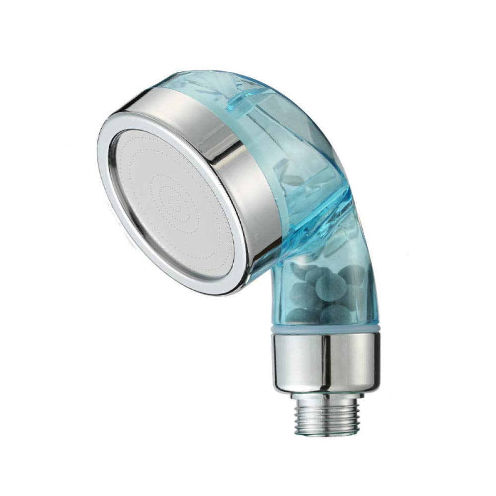 Pommeau de douche à main économique bleu avec filtre anti-calcaire pour salle de bain
