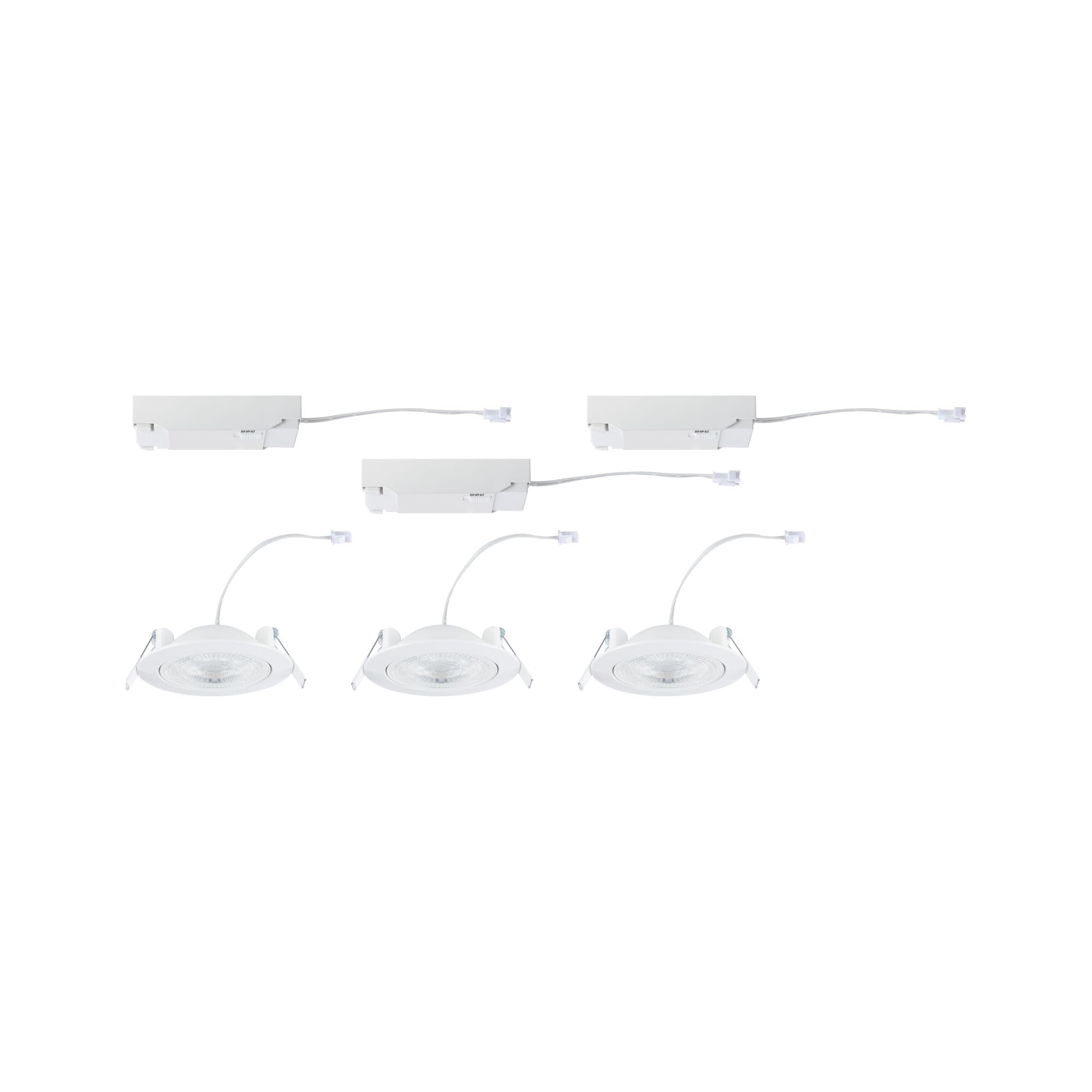 Paulmann EBL Set Aumus schwenkbar LED 3x750lm 2700-6500K 5W 230V Weiss matt