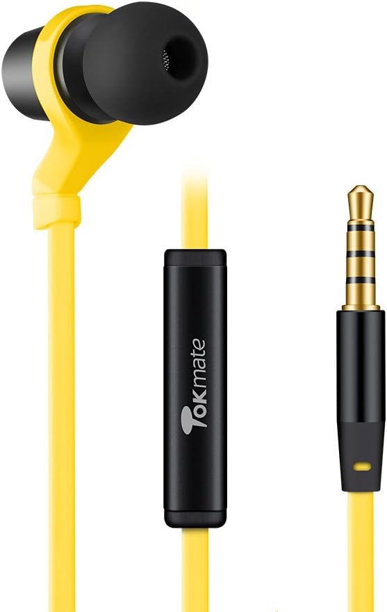 COR200Y Core Bass In-Ear Headphone with Microphone (Yellow)