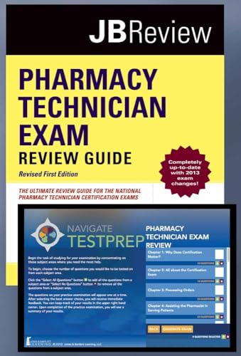 Pharmacy Technician Exam Review Guide & Navigate TestPrep: . (Jb Review)