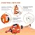 3-in-1 Electric Hoist Winch 1500W Powerful Portable 120V Winch with 1100Lbs Loading Capacity, 16 ft/min Lift Speed, 25ft Lifting Height – Perfect for Garages, Warehouses, and Factories