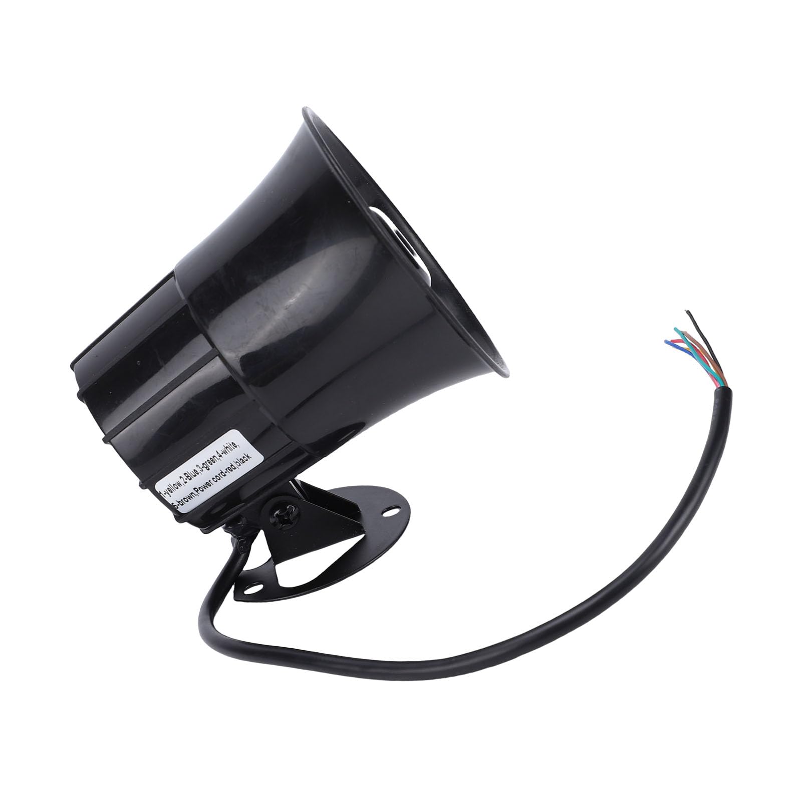 Fabater Haut-Parleur Mégaphone PA Compact à Haut Rendement 120 DB pour Le Contrôle des Foules dans Les Environnements Industriels, Portable et Léger