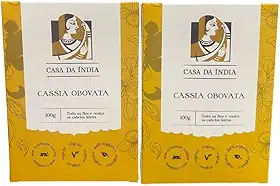 Kit 2 Henna Po Neutra Cassia Obovata Casa Da India
