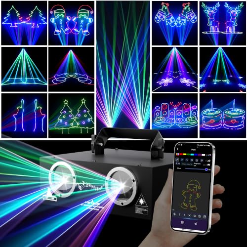 DJ Laser Light, APP Control, Laser Show Projector | DMX Control |...