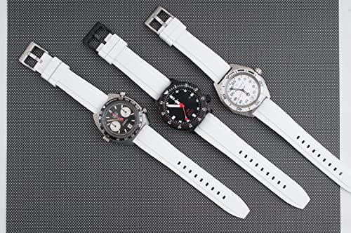 Image of StrapHabit Quick Release Rubber Watch Strap Band FKM 20mm 22mm 24mm