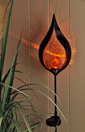 Preisvergleich Produktbild Solar-Gartenstecker LED-Gartendekoration - Solarbeleuchtung in 3 verschiedenen Motiven zur Auswahl (Modell: TROPFEN)