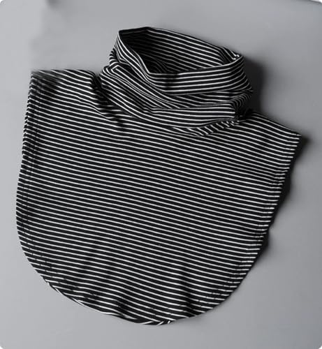 NIDMIDO Fake Turtleneck Dickey Detachable Collars Half Top Wear Outer or in Sweater Hoodie High Neck Mock Collar for Women3
