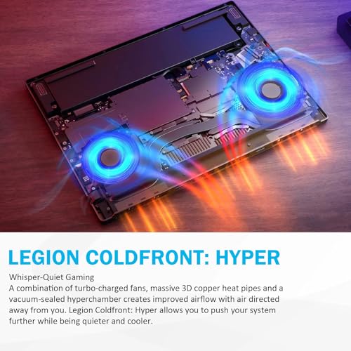 Image of Lenovo Legion 5 Gaming Laptop, 15.3 inch OLED WQXGA 165HZ IPS Display, AMD Ryzen AI 9 465 Laptop Computer, NVIDIA GeForce RTX 5070, 32GB DDR5 1TB SSD, RGB Backlit, Wi-Fi 7, Copilot Key, Windows 11 Pro