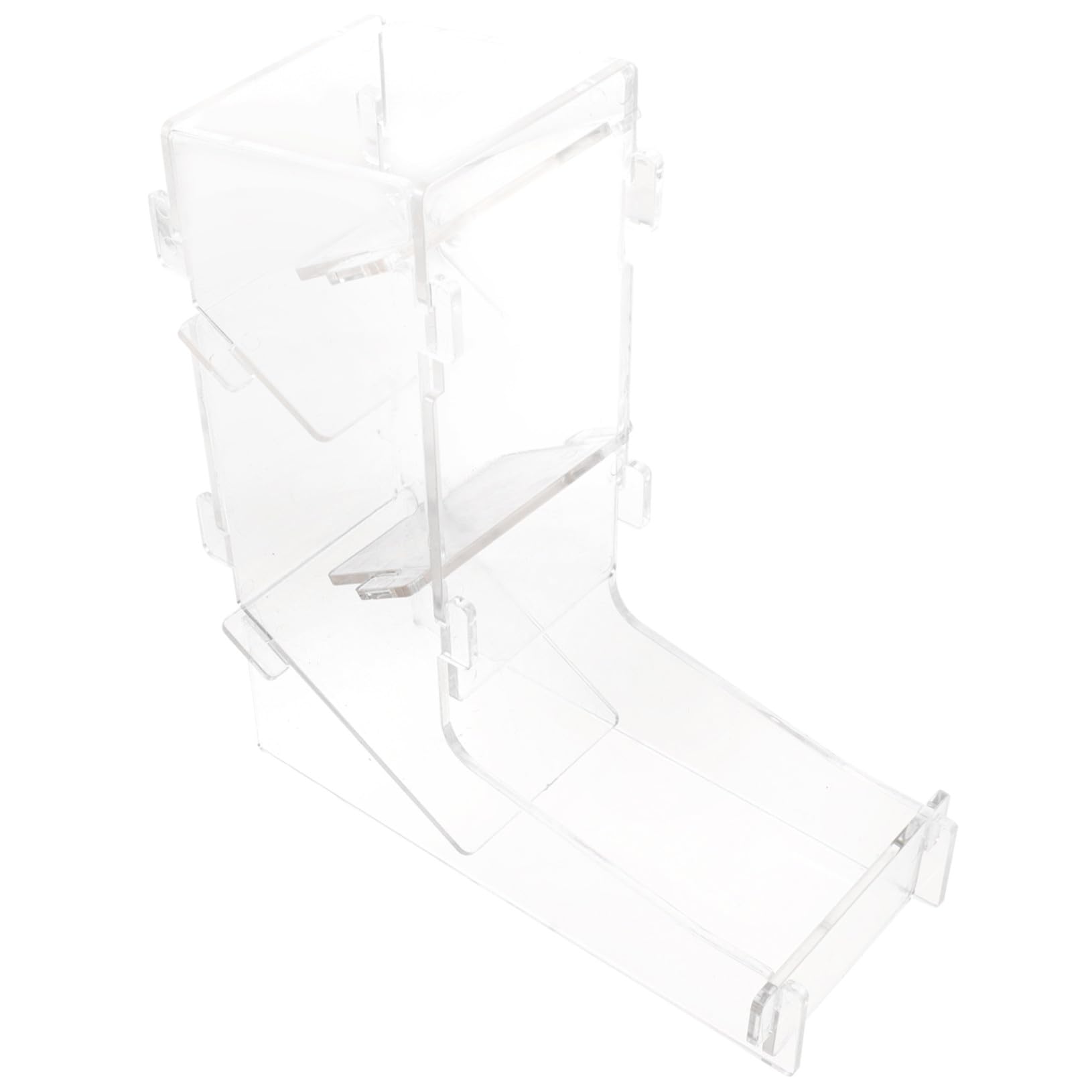 Tour de Dés Portable en Acrylique Léger pour Jeux de Rôle sur Plateau, Distributeur de Tour de Jeu Compact pour Voyages