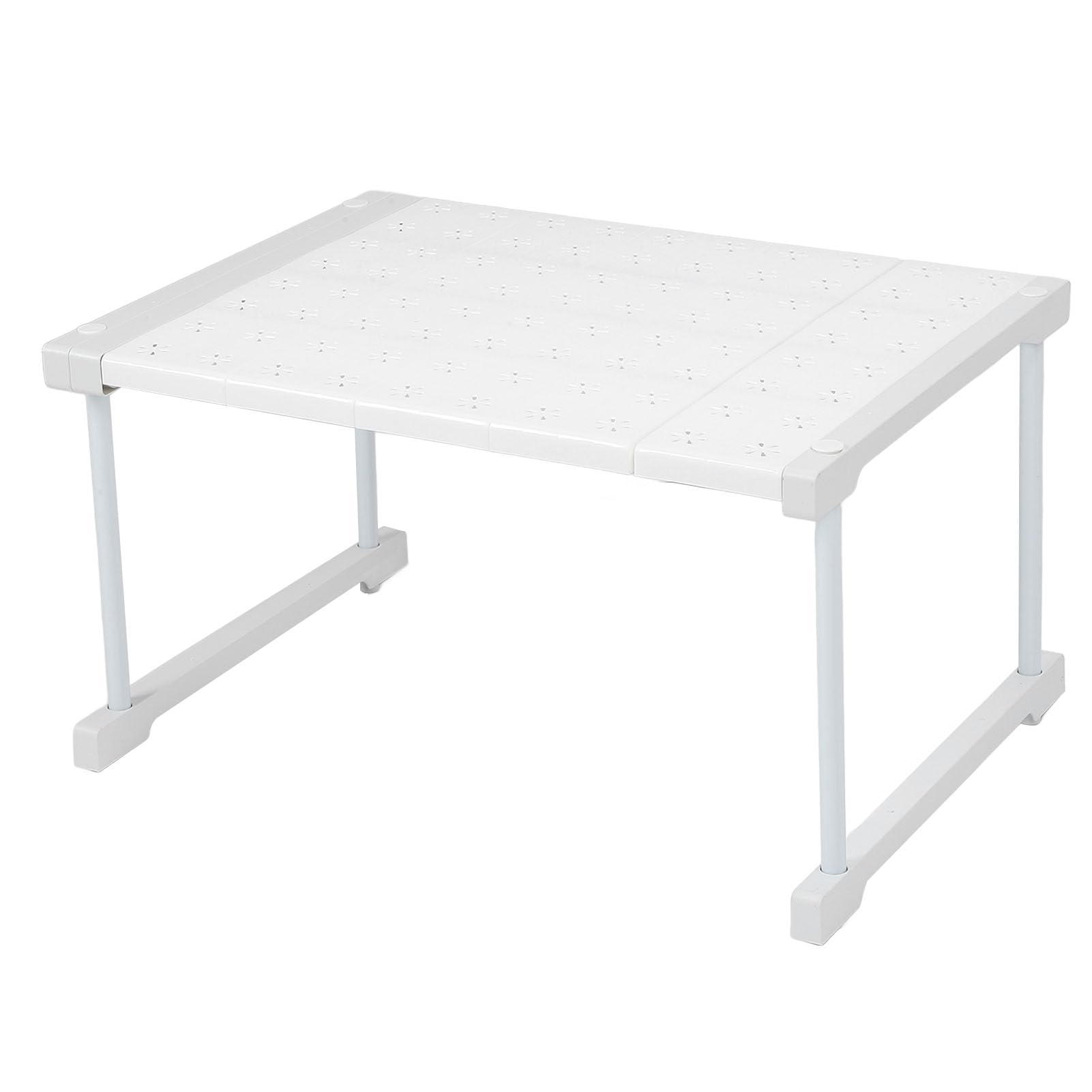 Ripiano per Armadio Espandibile con Acciaio Al Carbonio, Ripiano Regolabile per Armadio, Divisorio Ideale per Guardaroba e Organizer per e Bagno (Lunghezza 67-88
