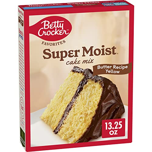 Betty Crocker Favorites Super Moist Butter Recipe Yellow Cake Mix, 13.25 oz