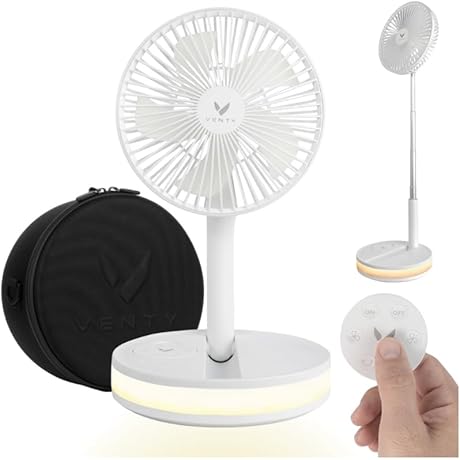 VENTY Portable Telescopic Fan: Your Summertime Savior
