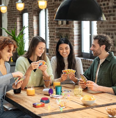 moses. Spielkarten Rainbow – stilvolles Kartenset für Erwachsene & Kinder, für Skat, Poker, Mau Mau & mehr, ab 6 Jahren, 2+ Spieler – Bild 7