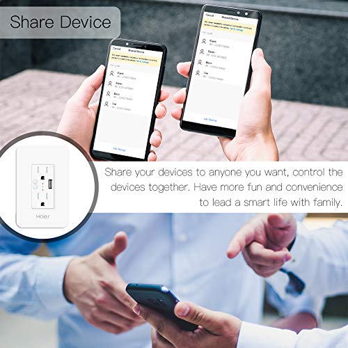 Smart WiFi USB Wall Outlet