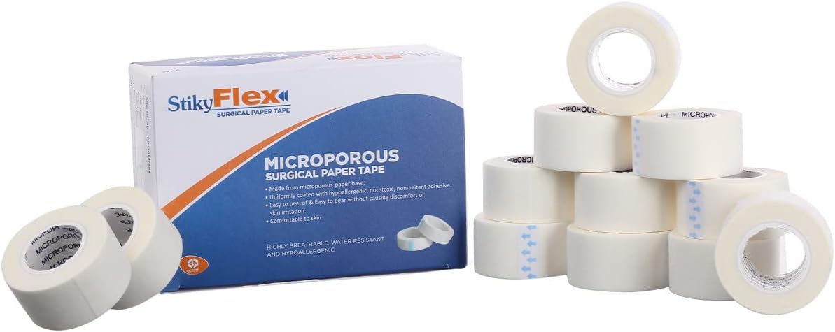 Micropore Tape 25mm*9.1 MTR Pack of 12
