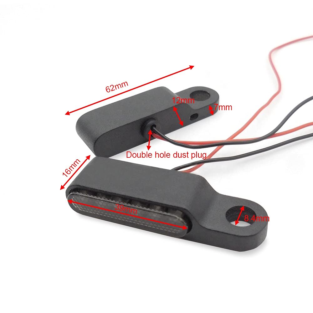 Intermitentes secuenciales LED de Manillar para Moto Custom Special BL8 CB18171