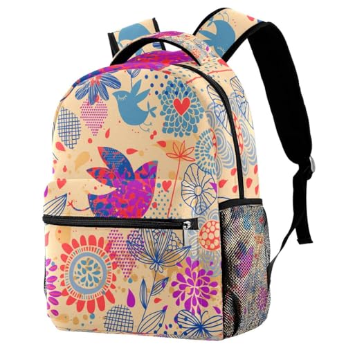 Sac à dos d'école ergonomique contre le mal de dos pour adolescents et filles