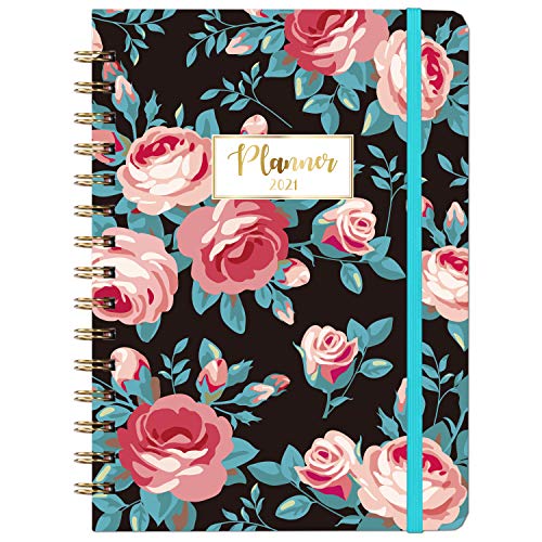 2021 Planner - Weekly & Monthly Planner 2021 with Marked Tabs, 8.46