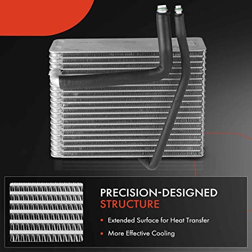 A-Premium Front A/C Evaporator Core Compatible With Dodge Caravan, Grand Caravan & Chrysler Town & Country 2001-2007, Voyager 2001-2003, Pacifica 2004-2008, With Pressing Plate #TOP4