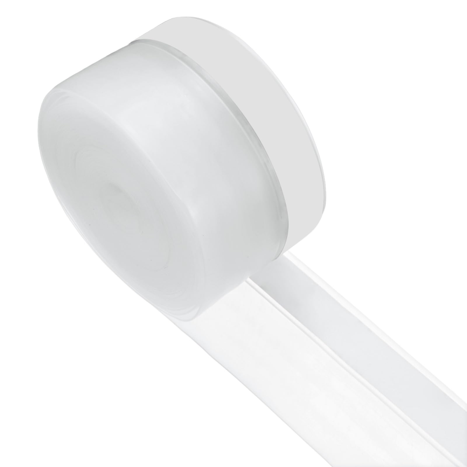 M METERXITY Weather Stripping Door Seal Strip, 1.77 Inch(45mm) Silicone 16.4 ft Draft Stopper for Windows Gaps/Shower Door