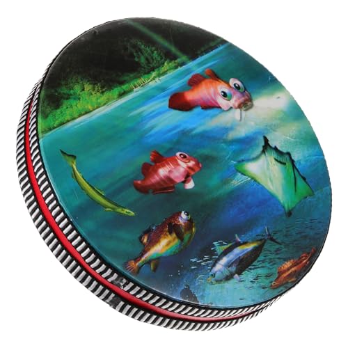 Mobestech Tambour Océan Garçon Fille Instrument Musical Relaxant Effet Vagues Sécurisé et Facile à Utiliser Cadeau pour Garçon Fille et Débutants