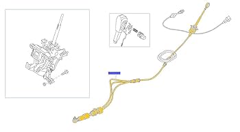 Amazon.com: Nissan 34935-ET100, Auto Trans Shifter Cable