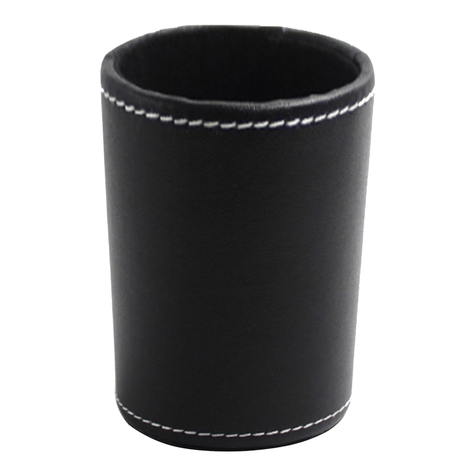 MAGICLULU 3piezas Portalápices Redondo De Piel Pu Para Oficina Organizador De Pinceles De Maquillaje y Utensilios De Escritorio Negro