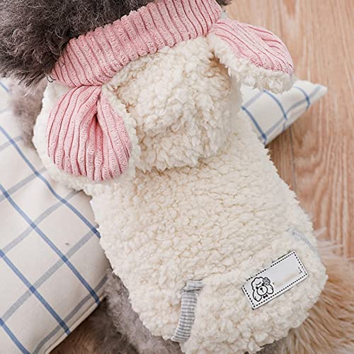 Sudadera de invierno para perros pequeños con forro térmico Msuiiixcccc para frío 5