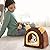 Pantula Warm Guinea Pig Bed House in Spring - Cave Cozy Hamster Rabbit Bed with Emovable Pad , Large Hideout for Guinea Pig Ferret Hedgehog Chinchilla Bearded Dragon Nest, Coffee
