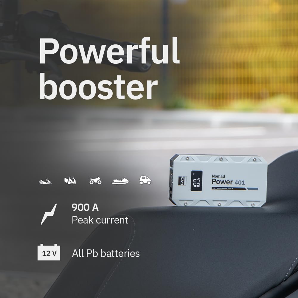 Booster démarrage 12/24V et PowerBank lithium NOMAD POWER PRO TRUCK GYS