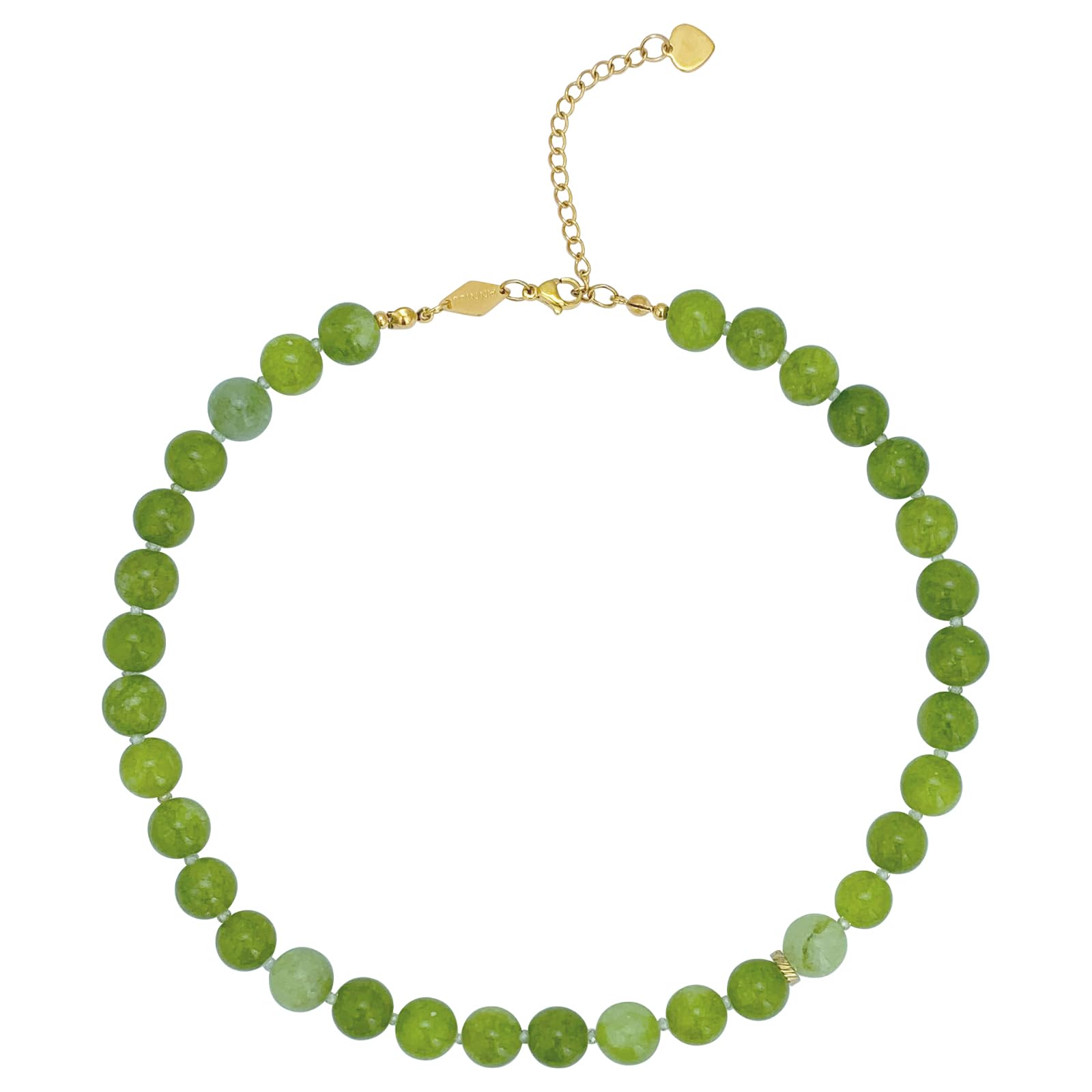 Pietra preziosa con perline da donna, girocollo con perline in pietra naturale colorata Boho, gioielli da spiaggia estivi, regalo per donne