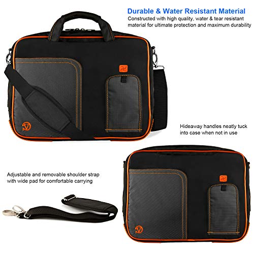 11.6 Inch Laptop Tablet Shoulder Bag Carrying Sleeve Case for Women Work College Travel Messenger Bag Business Briefcase3