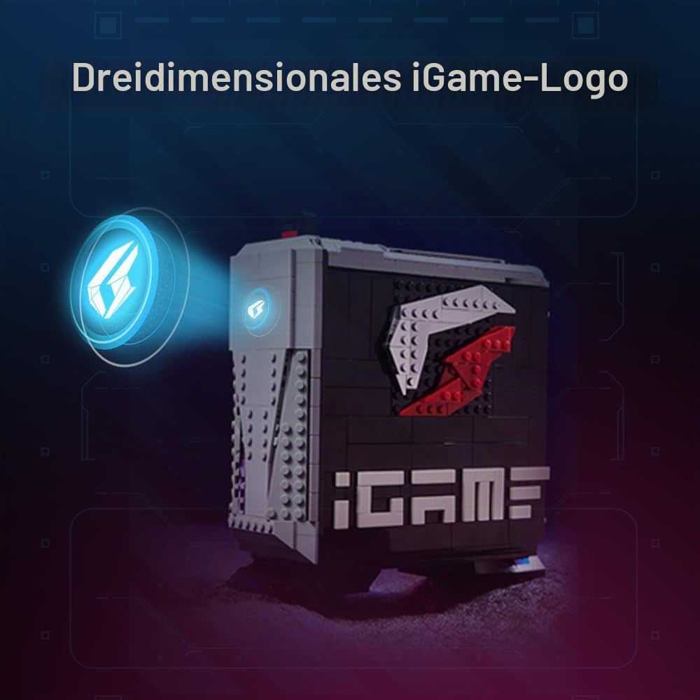 BRICKKK Technic Klemmbausteine Set - PC Desktop Computer Modellbausatz für Erwachsene, Kreatives Sammlermodell zum Bauen und Ausstellen für Zuhause oder Büro