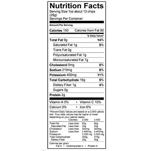 Image of Kettle Brand Potato Chips, Sea Salt and Vinegar, 13 Ounce (Pack of 10)